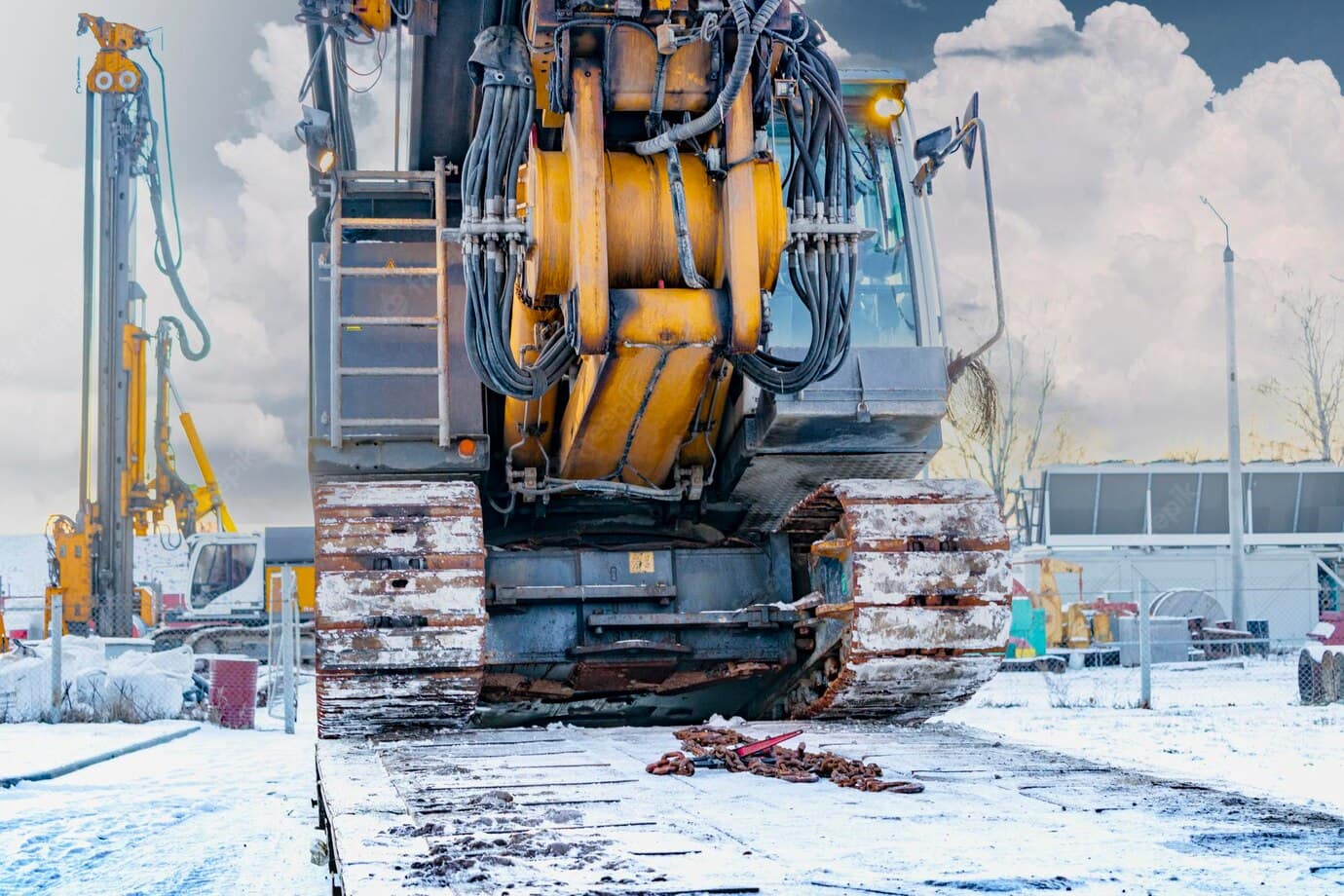Укрепление грунтов инъектированием в зимних условиях